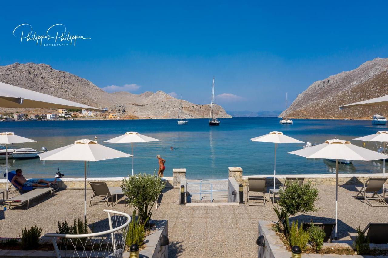 Pedi Beach Hotel Symi Exterior photo