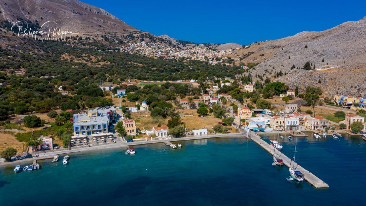 Pedi Beach Hotel Symi Exterior photo