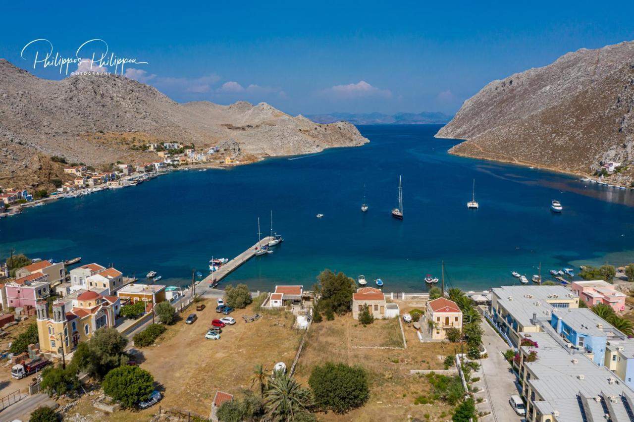 Pedi Beach Hotel Symi Exterior photo
