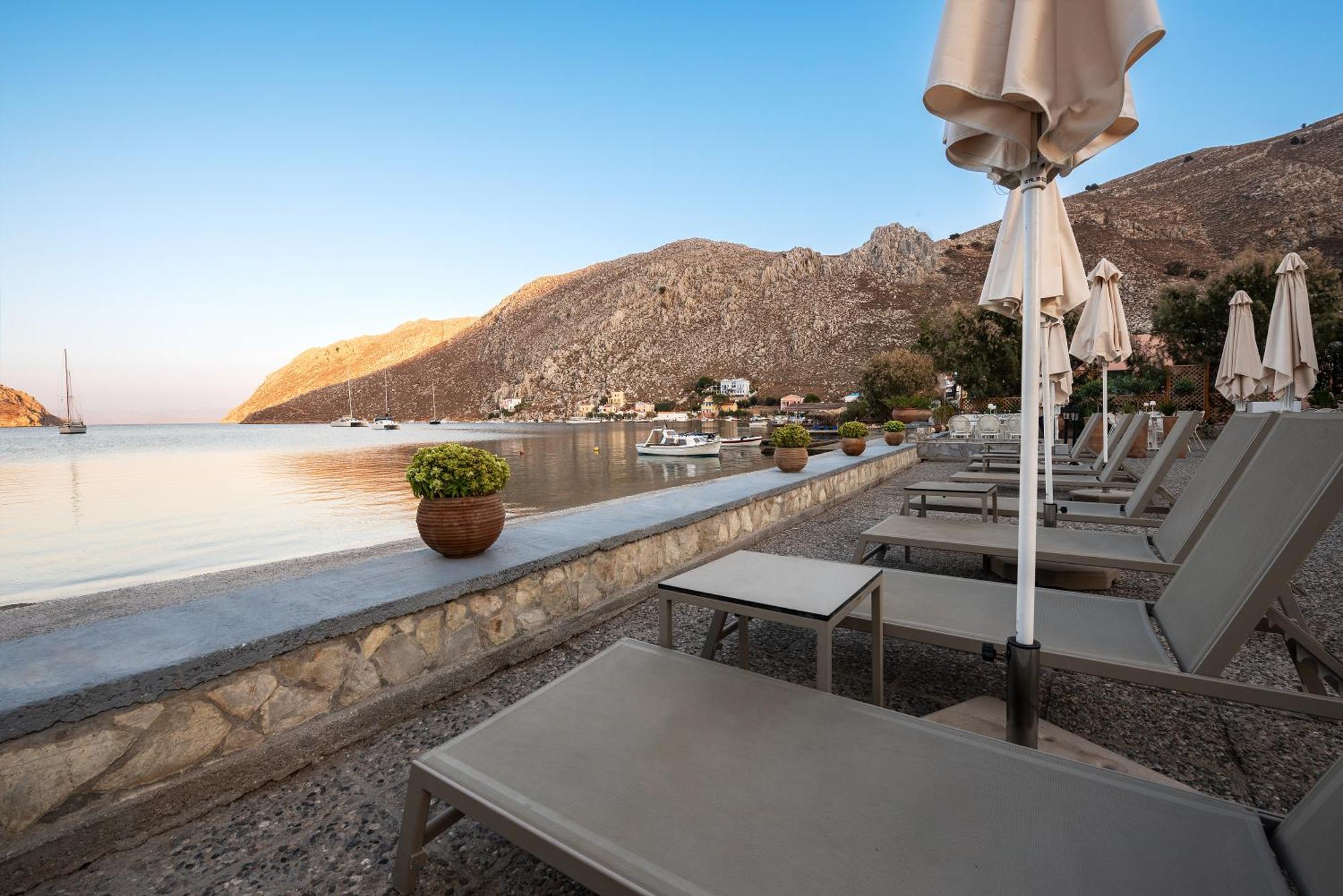 Pedi Beach Hotel Symi Exterior photo